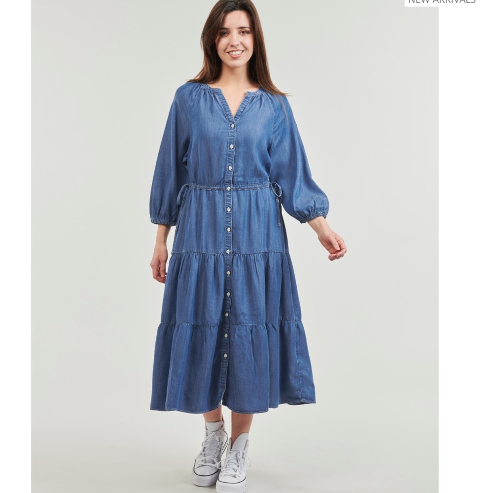 Nwt Blue Denim Levi's Dress